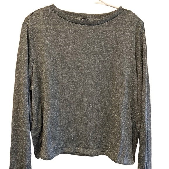 George Long Sleeve Crew Neck Sparkly Sweater EUC - Picture 1 of 9